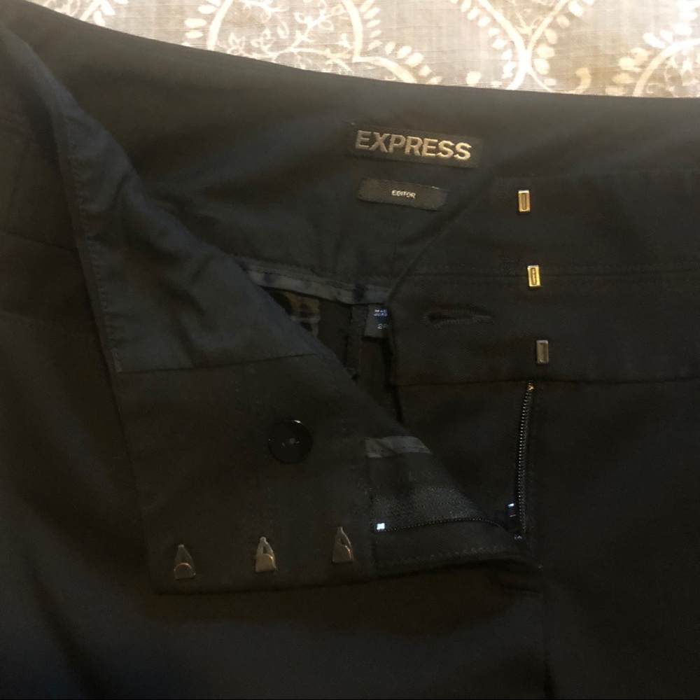 Express Editors Pants - Black